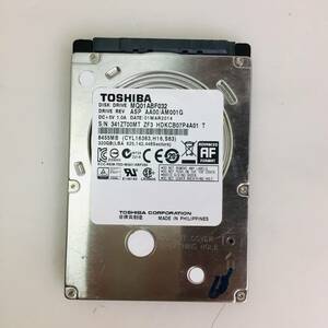 □1040時間 TOSHIBA MQ01ABF032 2.5インチHDD 『正常判定』 320GB
