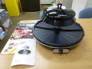 中古(美品) ZAIGLE GRILL ザイグルグリル 遠赤外線 NC-300 2017年製 [O-150] ◆送料無料(北海道・沖縄・離島は除く)◆