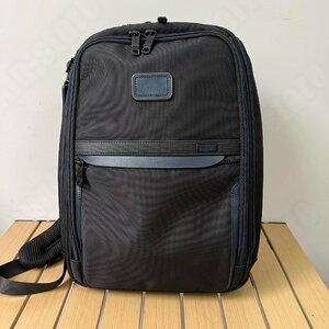 ★未使用品★TUMI トゥミ Alpha3 バリスティックナイロン バッグ　リュック　バッグパック　リュックサック ブラック ブルー