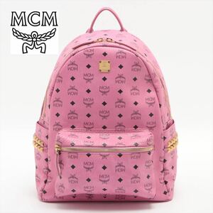 【 全国送料無料】MCM バックパック スタッズ リュック