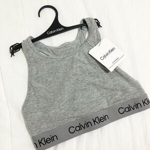カルバンクライン Calvin Klein タンクトップ Sサイズ グレー
