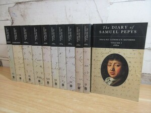 2F1-2「洋書 サミュエル・ピープスの日記 全11巻セット」The DIARY of SAMUEL PEPYS Ⅰ～巻 1660～INDEX