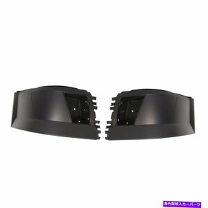 ボルボVNLエクステンションコーナーバンパーセット左/右側のホールフォグライトペアの場合For Volvo VNL Extension Corner Bumper Set Lef