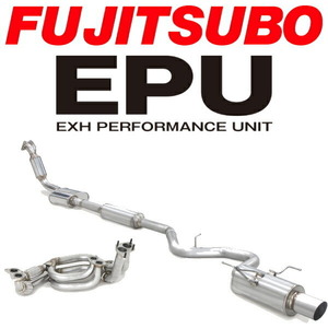 FUJITSUBO EPUパフォーマンスユニットマフラー CBA-VABスバルWRX STI TYPE RA-R H30/7～R1/5