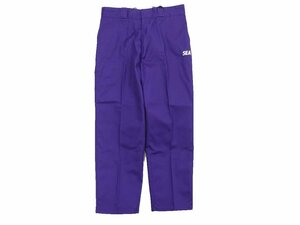 L【未使用タグ付】WIND AND SEA × Bedwin × Dickies ハートブレイカーズ 874 パープル トリプルコラボ ウィンダンシー ディッキーズ