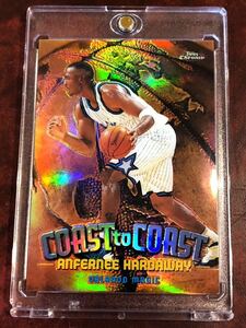 【anfernee hardaway(PENNY)】98-96 topps chrome coast to coast ★REFRACTOR★