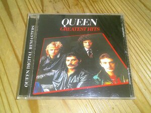 CD：QUEEN GREATEST HITS クイーン グレイテスト・ヒッツ：デジタルリマスター：18曲ベスト：2001年発売：ピクチャー・レーベル