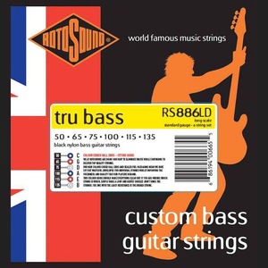 ロトサウンド 6弦ベース弦 1セット RS886LD TRU BASS 88 NYLON TAPEWOUND 6-STRING 50-135 6弦ベース用 エレキベース弦 ROTOSOUND