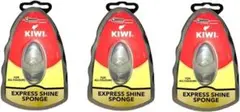 新品未使用　3点セット　Kiwi Express シューシャインスポンジ 靴磨き