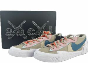 NIKE BLAZER LOW/SACAI DM7901-200 ナイキ ブレーザー ロー サカイ x カウズリード/ブライトスプルース/ホワイト REED/BRIGHT SPRUCE-WHITE