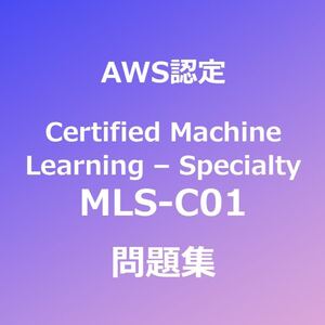 AWS MLS-C01 問題集｜11/22最終確認