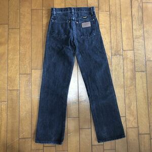 ☆ 【 Wrangler 】★13MWZ キッズ　フェードブラック　MADE in USA ブロークンデニム　ジーンズ★サイズ12