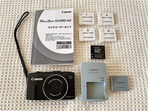 【動作確認済み】Canon Power Shot SX280HS Wi-Fi キヤノン パワーショット コンパクトデジタルカメラ デジカメ コンデジ