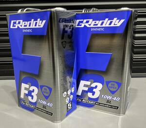 TRUST GReddy F3 RE-SPEC 10W-40 5L×2缶 新品 SL SYNTHETIC BASE 全合成油 REターボ＆RE-NA用スポーツオイル②