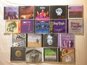 『Deep Purple 関連アルバム18枚セット』(Machine Head,Live In Japan,Burn,Perfect Strangers,Rainbow,Whitesnake,Ian Gillan,The Dregs)