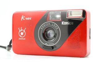 レア　KONICA コニカ　K MINI FUJI TV フジテレビ限定　赤 RED FILM CAMERA フィルムカメラ　レア