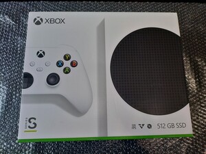 新品 未使用 Xbox Series S 512GB SSD 本体 シリーズS　モンスターハンター等に