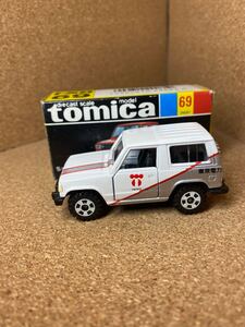 トミカ　東京電力姉ヶ崎特注　ミニカー　tomica minica 元箱　日本製　黒箱　三菱　パジェロ　トミカ複数出品中　同梱可