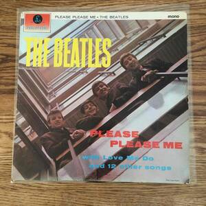 【UKオリジナル】The Beatles / Please Please Me/Y&B/6th/PMC 1202/貴重/オリジインナ付/轟音/Ｂ面スタンパ1桁！