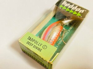 80s Heddon『TADPOLLY』デッドストック 未開封 BOX付 希少カラー オールドへドン タドポリー オールドルアー オールドタックル