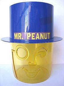 特大レア！1970’ｓ MR PEANUT ミスターピーナッツ ビンテージ 物入れ 検 アドバタイジング ディスプレー プランター 企業物 ソフビ 貯金箱