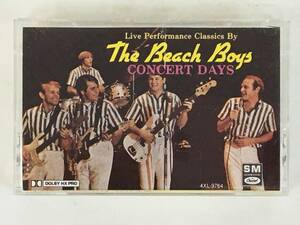 ★☆D346 THE BEACH BOYS ビーチ・ボーイズ CONCERT DAYS カセットテープ☆★