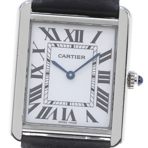 カルティエ CARTIER WSTA0028 タンクソロ LM クォーツ メンズ _845749