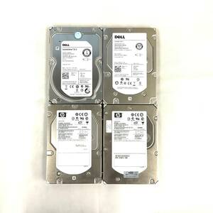 K6012673 DELL 1TB/300GB HP 450GB/146GB SAS 3.5インチ HDD 4点【中古動作品】927