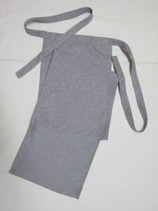 ☆　創作品　正絹　手作り　日本の伝統的下着　褌（ふんどし）　桐の地紋　薄鼠色　垂れ巾２２.５