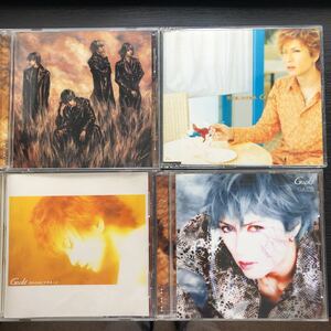 CD／ガクト／Gackt／シングルCD4枚セット／Jポップ