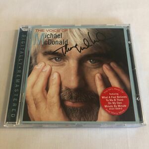 【サイン入り】michael mcdonald/the voice of〜マイケル・マクドナルド