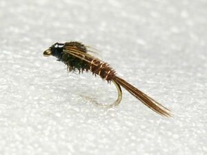 完成品フライ ニンフ フェザントテイル Pheasant Tail 10本 #12