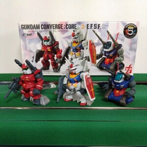 ガンダムコンバージ　コア　開封品３体セット　ガンダム　ガンキャノン　ガンタンク　FW GUNDAM CONVERGE Re-definition