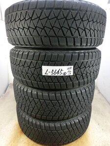 L-5645 溝あり 中古スタッドレス ブリヂストン BLIZZAK DM-V2 225/60R17 99Q (4本)