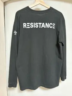 コムドット BIRDOG RESISTANCE 長袖Tシャツ 黒 ロンT