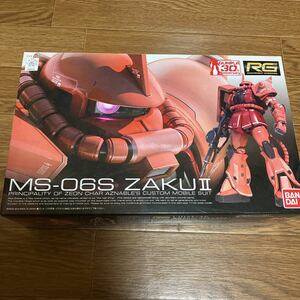 ［新品・未組立］RG MS-06 ZAKU Ⅱ リアルグレード 1/144スケール シャア専用ザク