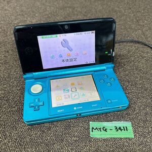 MYG-3411 激安 ゲー厶機 本体 Nintendo 3DS 通電OK ジャンク 同梱不可