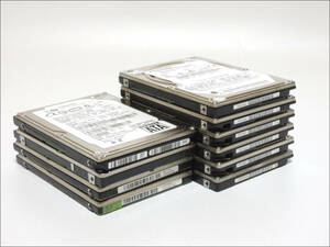 2.5インチHDD 80GB SATA 10個セット【B】 #12571