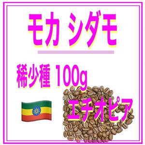 自家焙煎珈琲　モカシダモ　100ｇ　送料無料