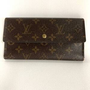 【中古】LOUIS VUITTON ルイヴィトン　長財布　モノグラム