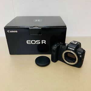 動作良好　Canon キヤノン EOS R ミラーレス一眼カメラ ボディ　 RFマウント　付属品あり　　C1616　80サイズ発送　