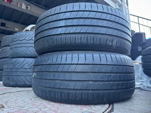 DUNLOP 235 50 18 97W 2本 バリ山 