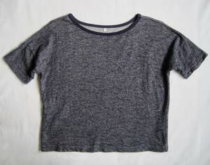 ＊無印良品　ドロップショルダー Tシャツ　S MUJI