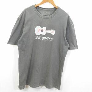 patagonia USA製 LIVE SIMPLY Tシャツ sizeXL/パタゴニア 　0501