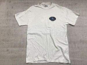 HANES ヘインズ製 90s NORTH SHORE バンザイ・パイプライン HAWAII ハワイ オールド サーフ古着 半袖Tシャツ メンズ バックプリント有 M 白