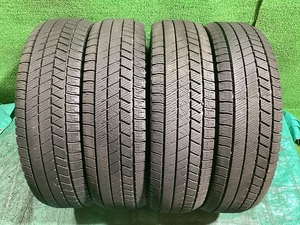 BS ブリヂストン VRX3 185/70R14 2022年製 冬タイヤ スタッドレスタイヤ 4本セット NB8-2 EM