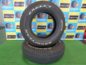 195/80R15　グッドイヤー　ナスカー　中古タイヤ　2本　ハイエース　キャラバン　神奈川県