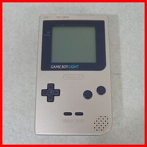 動作品 GBL ゲームボーイライト 本体 MGB-101 ゴールド 任天堂 Nintendo GAME BOY LIGHT【10