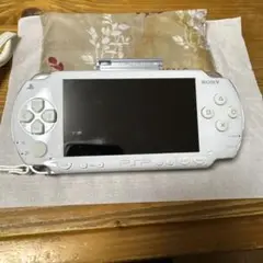 ホワイト PSP 本体 UMDスロット付き