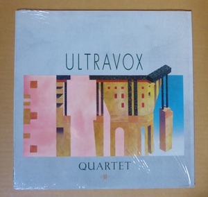 ULTRAVOX「QUARTET」米ORIG [B6V規格CHRYSALIS青蝶] シュリンク美品